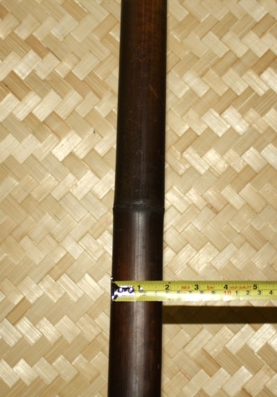 Ствол бамбук шоколадный Moco, d=40-50мм, L=2,8-3м