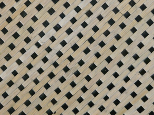 Потолочная плита из бамбука Звездопад Черный