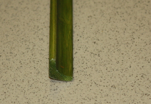 Планка плинтус D 05-04, цвет зеленый, L=1,8м