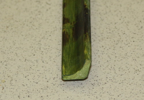 Планка плинтус D 05-07, цвет зеленый черепаховый, L=1,8м