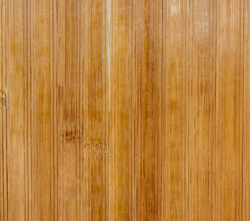 Бамбуковые обои, ламель 17мм, цвет тон1, пропиленные, шир.2,5м