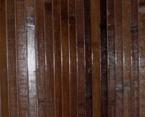 Бамбуковые обои лак. ламель 17мм, цвет венге, шир. 2,5м