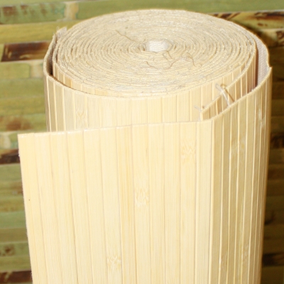 Бамбуковое полотно ламель 7,5мм цвет натур, ширина 1,8м
