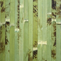 Бамбуковое полотно зелено-черепаховое ламели 20мм,шир.0,9м