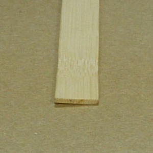 Рейка крепежная бамбук премиум - натур. узкая