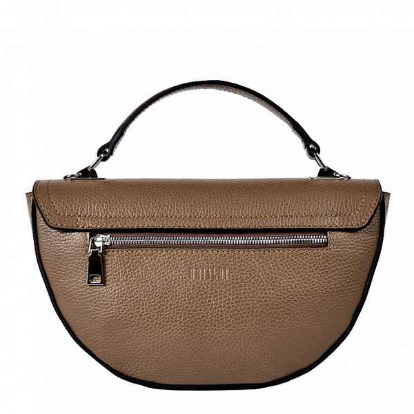 Женская сумочка на плечо BRIALDI Viola (Виола) relief brown
