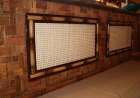 Стеновые плиты из бамбука