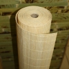Бамбуковое полотно с нитью ламели 4,8мм натур.,шир.1,8м