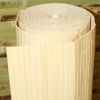 Бамбуковое полотно лак. ламели 7мм натур,шир.1,8м