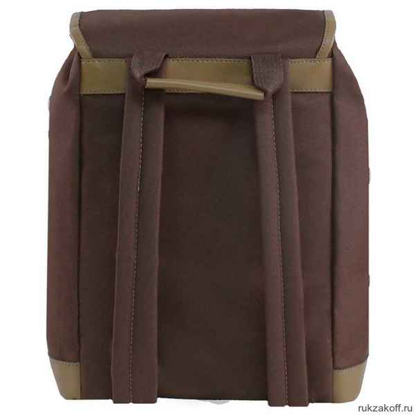 Рюкзак Bagland Amy 16 л Черный (коричневый кант)