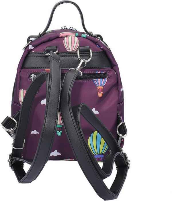 Рюкзак OrsOro DS-0021 Воздушные шары на фиолетовом