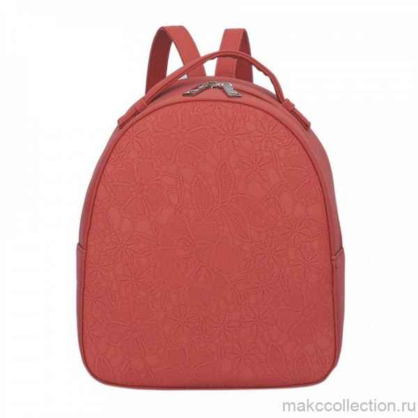 Рюкзак OrsOro DS-0126 Красно-коричневые кружева