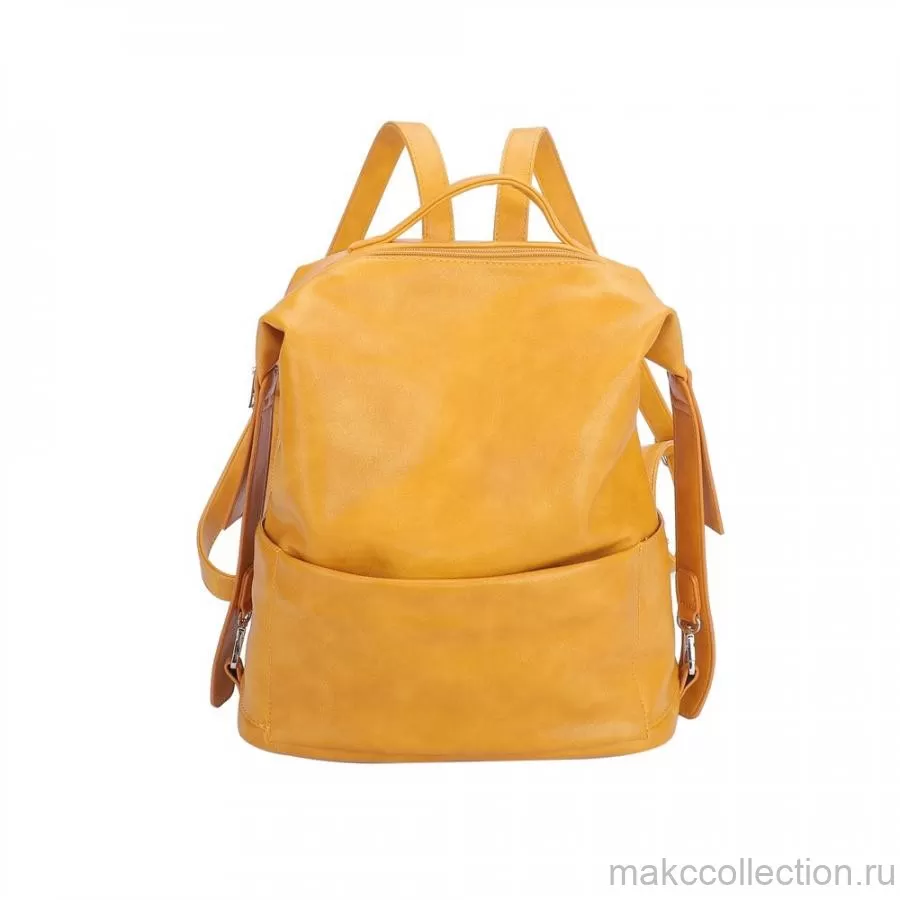 Рюкзак OrsOro DS-0130 Горчичный (жёлтый)