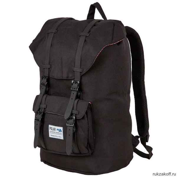 Рюкзак Polar 17209 Черный (черные ремешки)