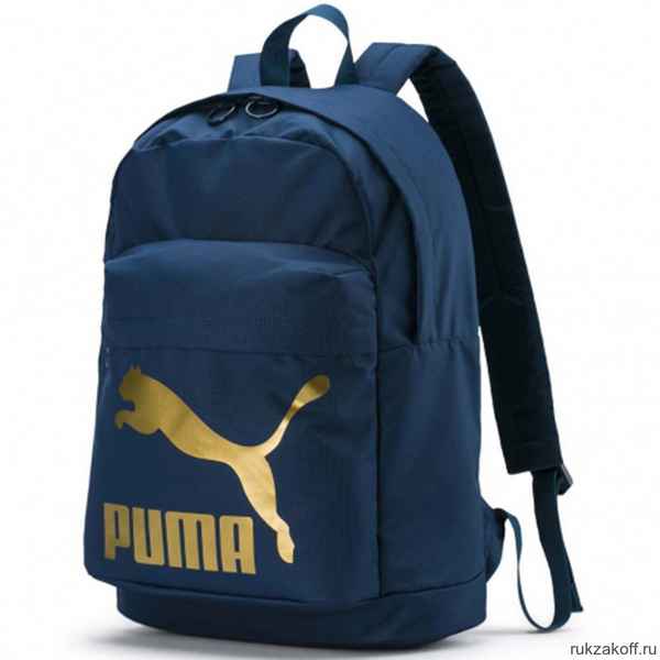 Рюкзак Puma Originals Backpack Синий/Золотой