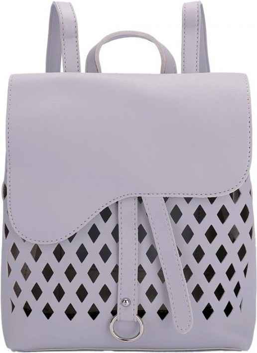 Рюкзак с сумочкой OrsOro DS-0079 Светло-серый