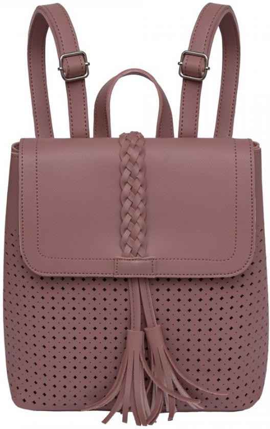 Рюкзак с сумочкой OrsOro DS-0080 Палево-розовый