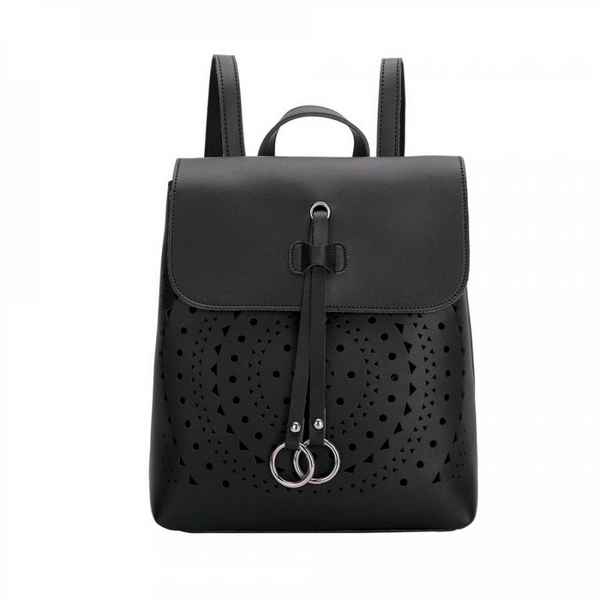 Рюкзак с сумочкой OrsOro DS-0081 Чёрный
