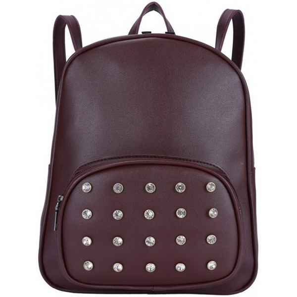 Рюкзак с сумочкой OrsOro DW-945 Тёмно-бордовый