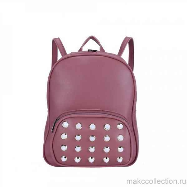 Рюкзак с сумочкой OrsOro DW-987 Палево-розовый