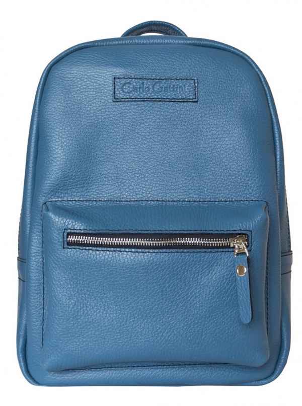 Женский кожаный рюкзак Carlo Gattini Anzolla blue 3040-07