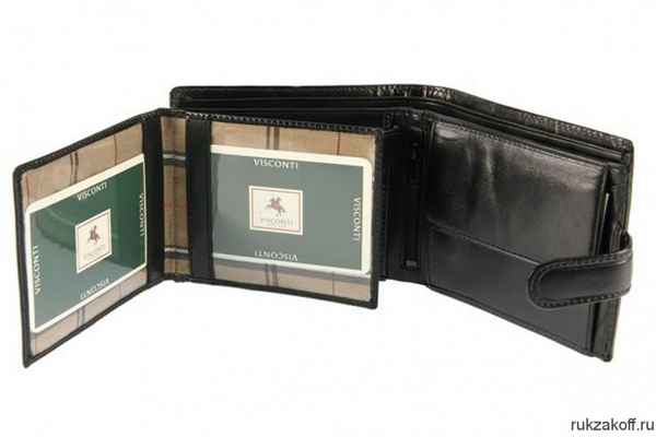 Бумажник Visconti MZ-5 Rome Black