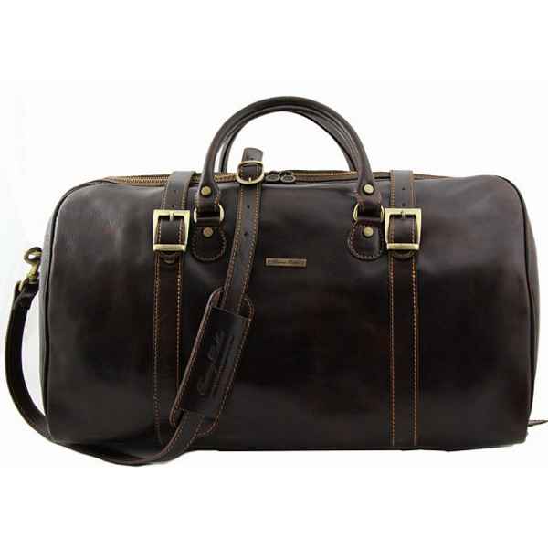 Дорожная сумка Tuscany Leather BERLINO (большой размер) Темно-коричневый