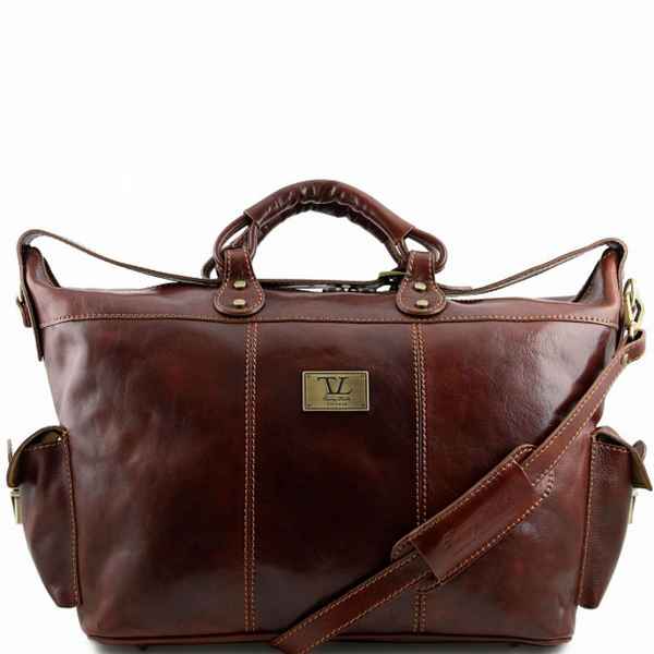 Дорожная сумка Tuscany Leather PORTO WEEKENDER Темно-коричневый