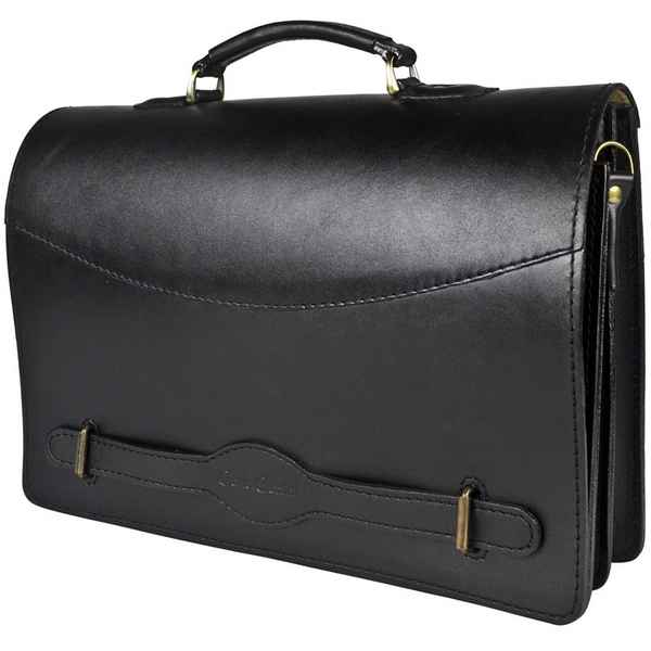 Кожаный портфель Carlo Gattini Montebello black