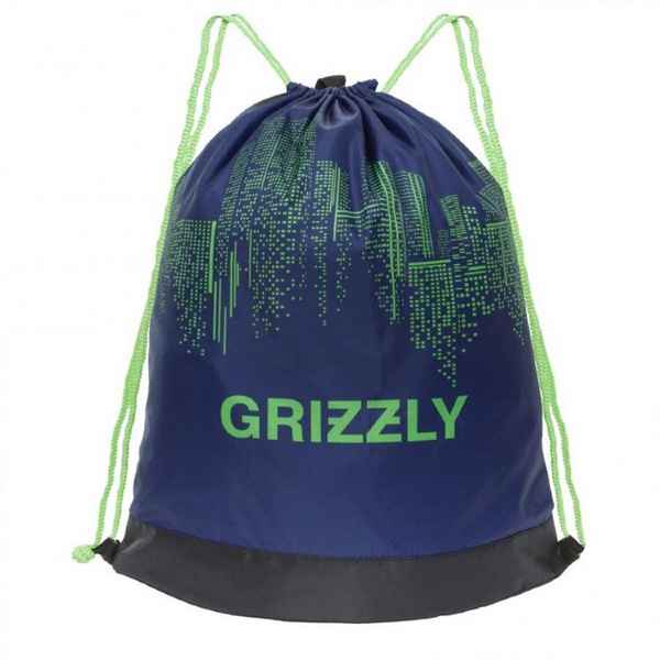 Мешок для обуви Grizzly OM-021 Синий