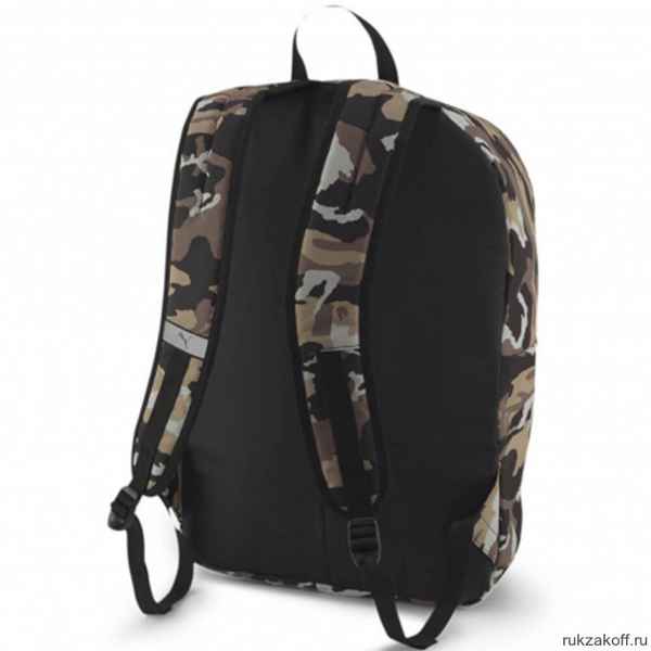 Рюкзак PUMA Academy Backpack Чёрный/Коричневый камуфляж