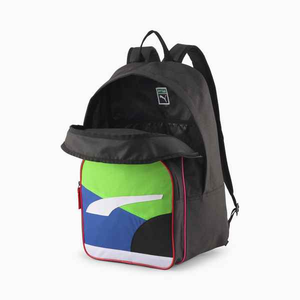 Рюкзак Puma Rider Game On Backpack Чёрный/синий/зелёный