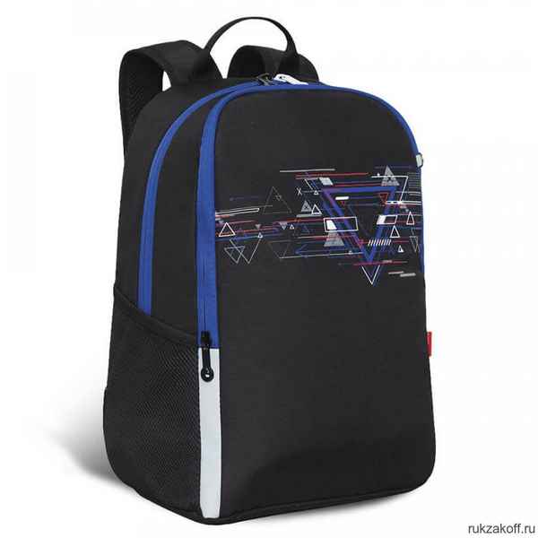 Рюкзак школьный Grizzly RB-151-2 черный - синий