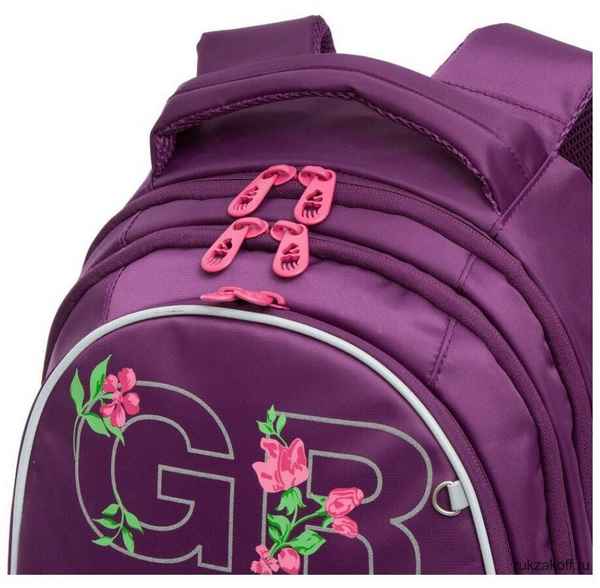 Рюкзак школьный GRIZZLY RG-268-4 фиолетовый
