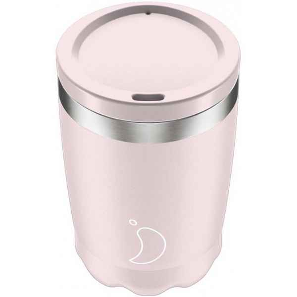 Термокружка Chilly's Bottles coffee cup, 340 мл, розовая