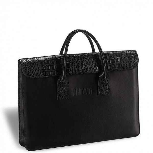 Женская деловая сумка BRIALDI Vigo black