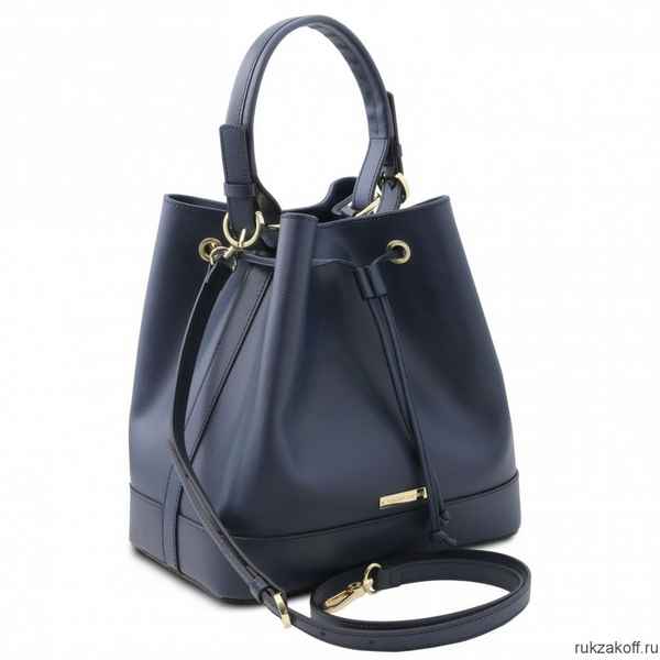 Женская сумка Tuscany Leather LETIZIA SHOPPING BAG Темно-синий