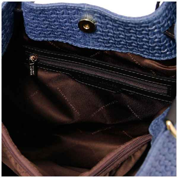 Женская сумка Tuscany Leather TL KEYLUCK Темно-синий