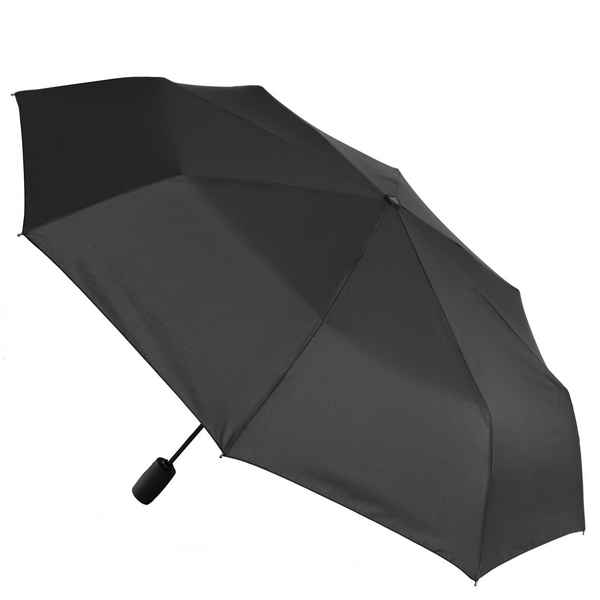 Мужской зонт Fabretti M-1825 автомат, 3 сложения чёрный