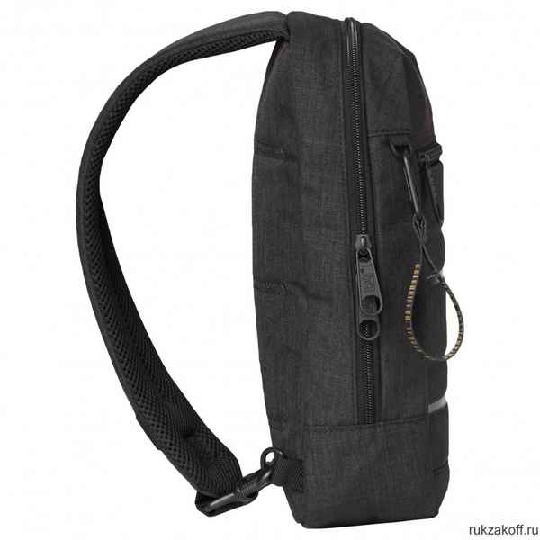 Однолямочный рюкзак Caterpillar CAT B.Holt (черная)