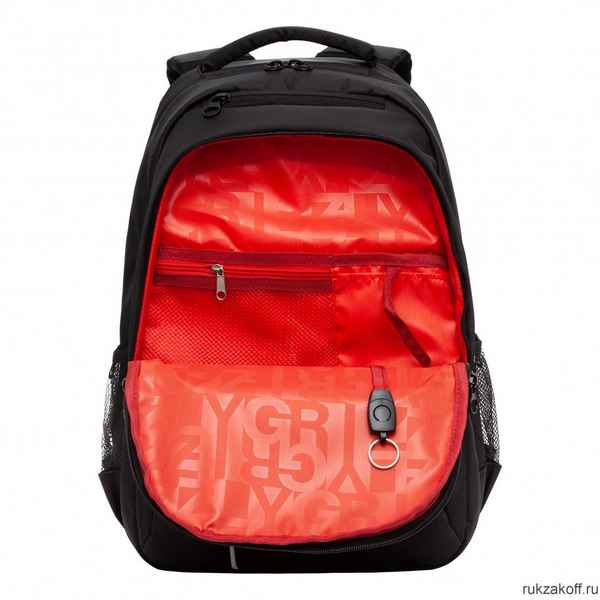 Рюкзак GRIZZLY RU-234-1 черный - красный