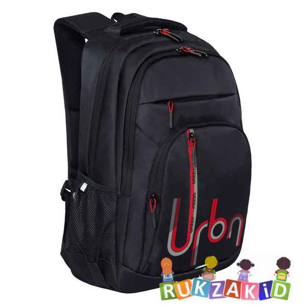 Рюкзак GRIZZLY RU-236-1 черный - красный