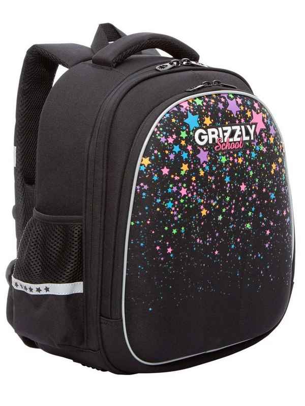 Рюкзак школьный GRIZZLY RAz-286-8 звездопад