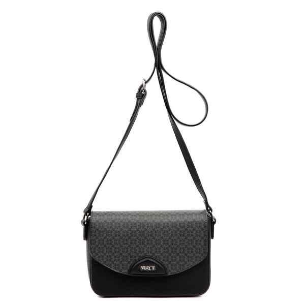 Женская сумка FABRETTI FR43450-10 черно-фиолетовый