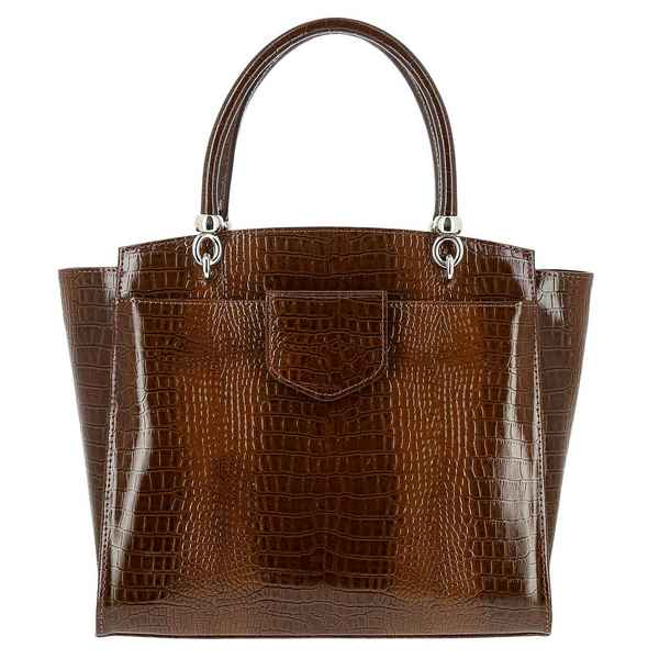 Женская сумка Versado B533 brown croco
